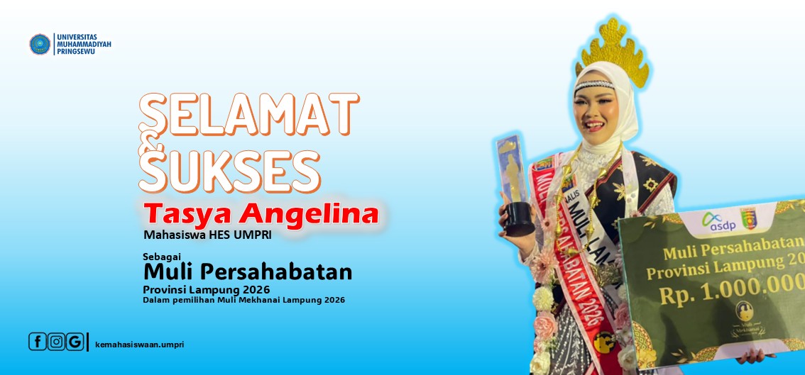 Selamat dan sukses untuk Tasya Angelina